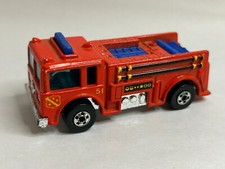 Hot Wheels Blackwall Fire-Eater Fire Engine Truck 1976 Red NICE TFTP04
