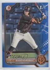 2022 Bowman Prospects Blue Border 42/150 Diego Velasquez #BP-110 s3g