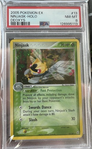 Ninjask graded PSA 8 for sale on eBay