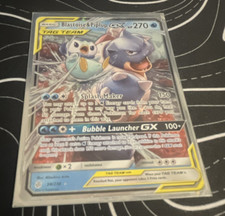 The Pokémon Company Blastoise & Piplup GX 214/236 Sm-Cosmic Eclipse Ultra Rare … on eBay