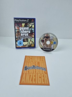 Grand Theft Auto: San Andreas Sony PlayStation 2 mit Anleitung PS2 GTA