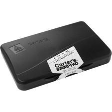 Carter's Stamp Pad Black Ink 21381 166850 Black Ink Pad Rubber Stamp Foam Eco