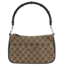 GUCCI Bamboo Shoulder Bag 001.387 Handbag Bro...