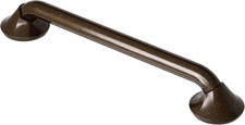 Moen 12-Inch Transitional Grab Bar in Oil-Rubbed Bronze for Bathroom Safety