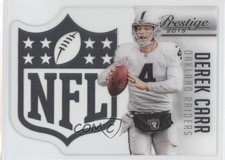 2015 Panini Prestige NFL Shield Derek Carr #22 Shield 1u6