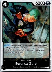 Roronoa Zoro 095 Royal Blood Rare Foil One Piece TCG