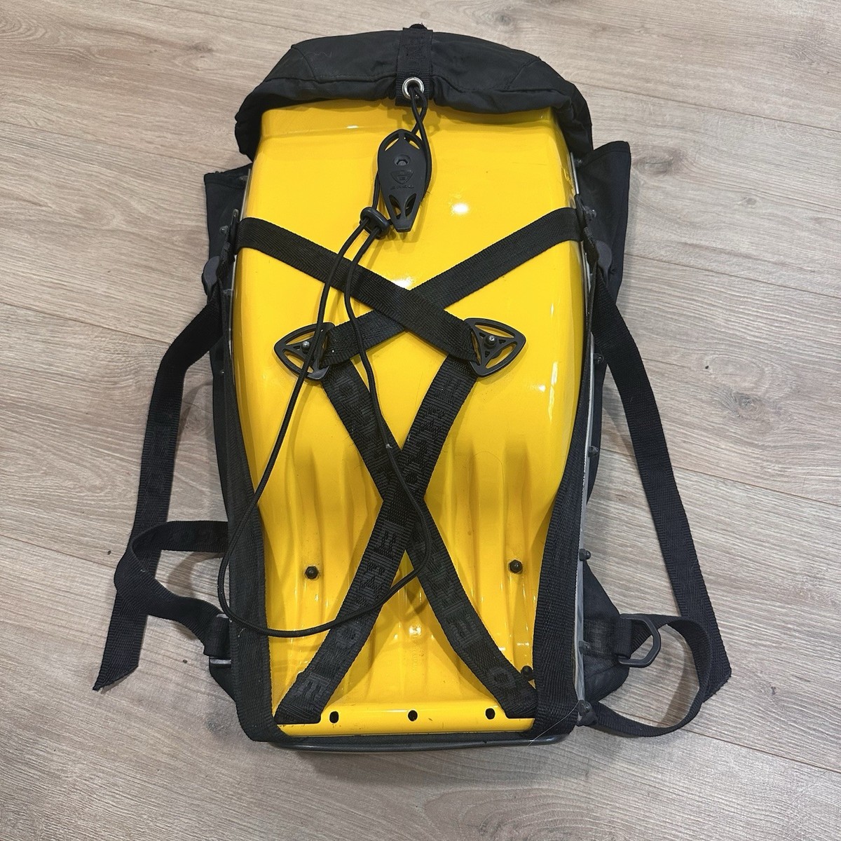 Techno Ergo Ergonomic Yellow Hardshell Backpack | eBay