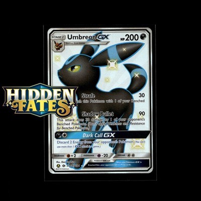 Pokemon Cards! Hidden Fates - Holo/Reverse Holo GX Shiny Rare Choose Your Card!