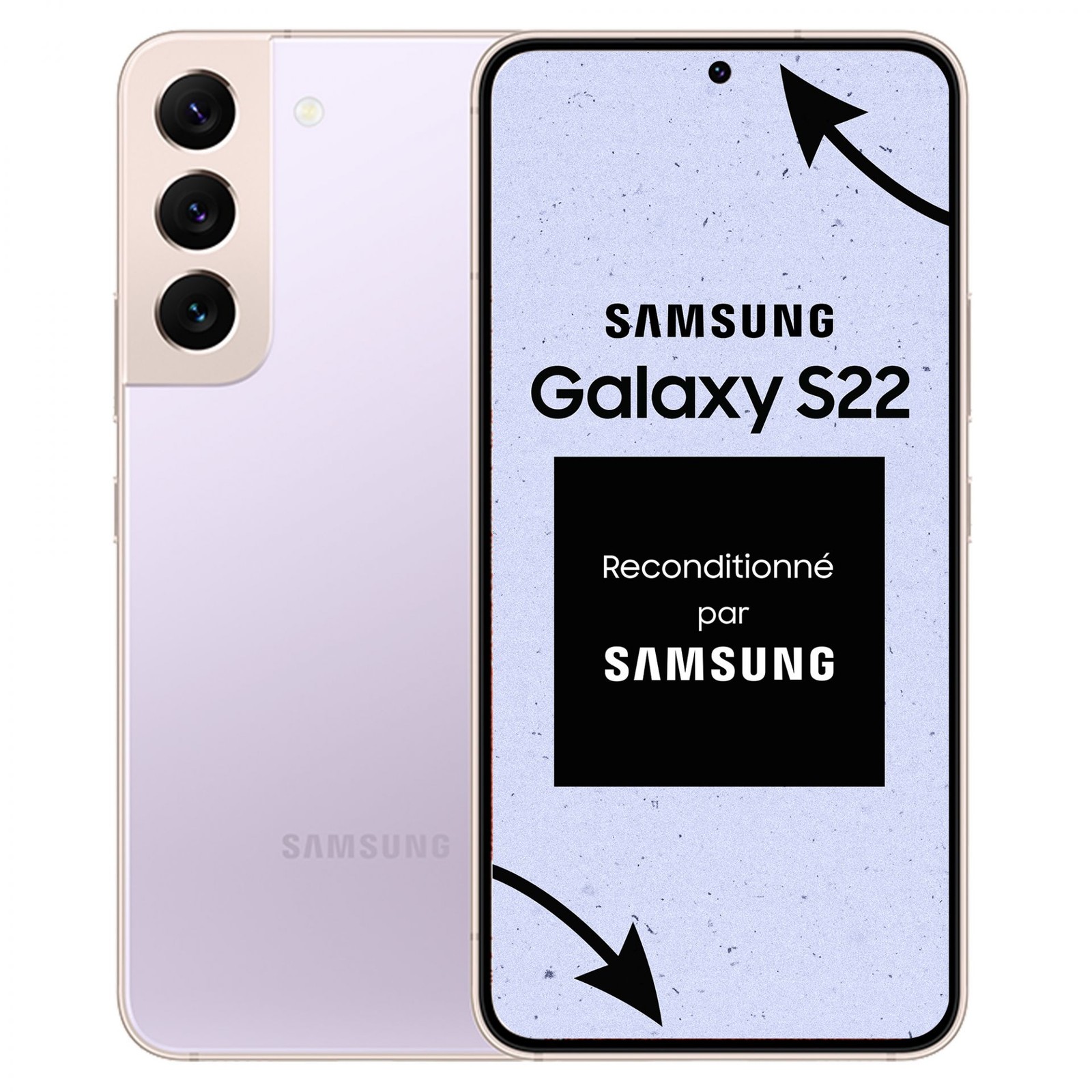 Galaxy S22 - 128Go - Bora Purple - Reconditionné Premium par SAMSUNG