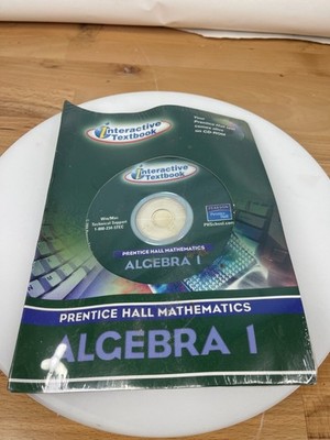 Prentice Hall Algebra 1 Interactive Textbook CD-ROM Sealed NOS Win Mac