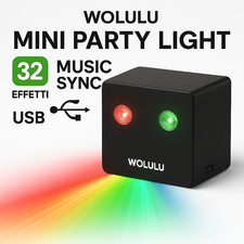 Wolulu Laser Light 32 Effetti | SUPER Luminoso | Music Sync | USB | Party, Sale