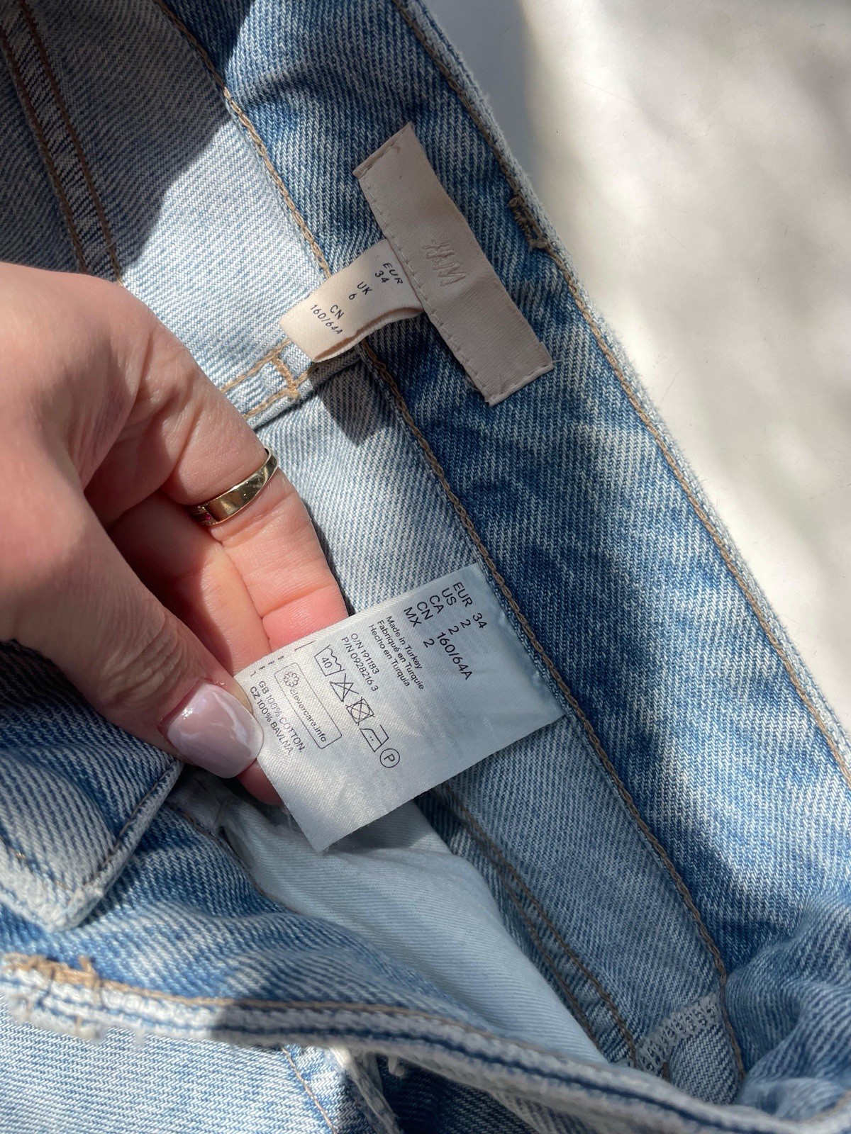H&M Edition Premium Trend Stunning Jeans Size Xs Uk 6 Sold Out Stunning On image 6