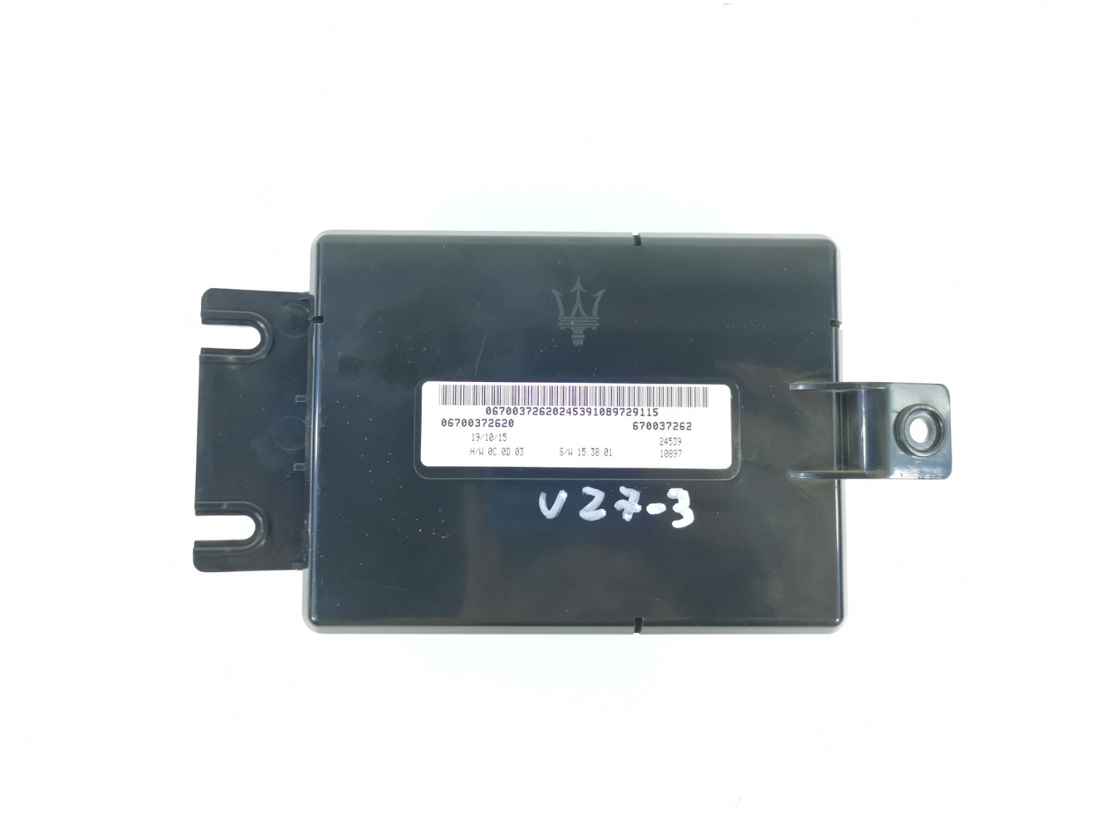 Maserati Ghibli 3.0 2016  HVAC Heater Climate Temp Control Module 670037262 OEM