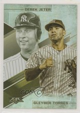 2019 Topps Fire Lasting Legacies Gold Minted Gleyber Torres Derek Jeter HOF 1u6