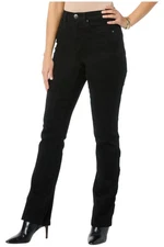 DG2 by Diane Gilman Women's Classic Stretch Baby Bootcut Jean Black