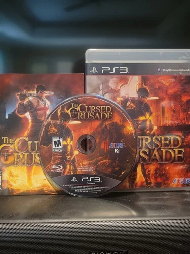 The Cursed Crusade (Sony PlayStation 3, 2011) Complete with Manual CIB Tested
