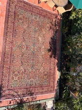 Very rare- LANAMAR by KARASTAN  KIRMAN PATTERN#5519 CARPET 10'6" x16'