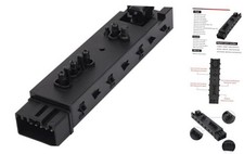 9L3Z14A701FA Power Seat Switch 10 Way Compatible Front Right Passenger Side
