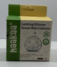 haakaa Ladybug Milk Collector 1.4oz/40ml 1pc - Wearable Nursing Cup  Soft Brea