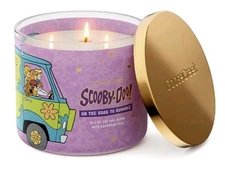 Goose Creek Scooby-Doo ON THE ROAD TO ROMANCE Limited Edition 3-Wick Candle NEW