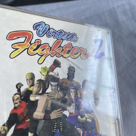 1995 VIRTUA FIGHTER SEGA SATURN VIDEO Case and manual  
