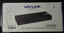 WAVLINK WL-UG69PD24 USB-C Triple 4K Display Docking Station DisplayLink 100W PD