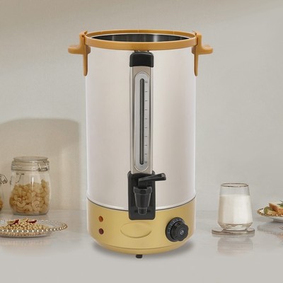 Commercial Coffee Urn 82 Cups 16.5L Coffee Dispenser Fast Brew Hot Water Bucket