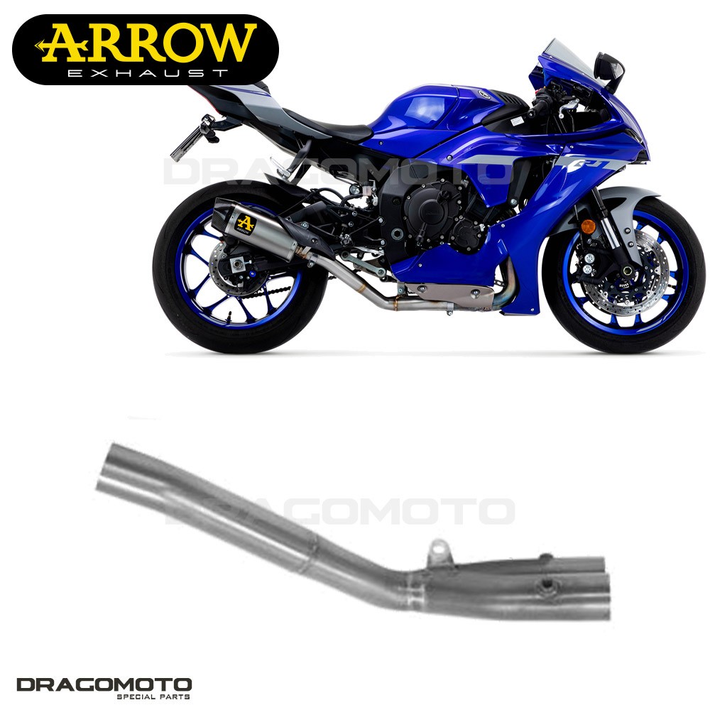 Tuyaux ARROW RC pour session sur piste en YAMAHA R1 2017