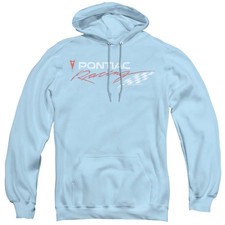 Pontiac Pontiac Racing Rough Hewn Mens Hoodie Light Blue