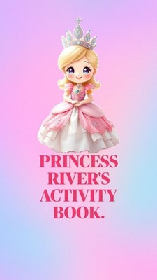 Activity Book 2-4yrs Princess Themed Customise Name Activity Book