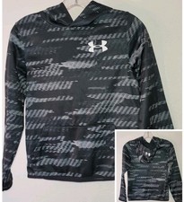 Under Armour Youth Large Hoodie Sweatshirt All Over Print, ColdGear, Loose Fit