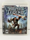 Brutal Legend Sony PlayStation 3 PS3 - Manual Case Disk Complete Game Tested