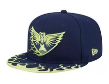 Dallas Wings Flame Basketball Men’s New Era Navy 9Fifty Adjustable Hat Onesize