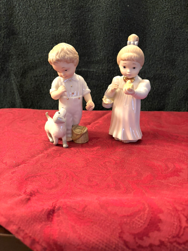Lenox 'Spring Surprise' Figurine Collection - Barefoot Blessings & Gone Fishing
