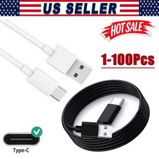 USB Type C Data Cable 5A Fast Charging USB-A to USB-C Charger lot Cord For Phone