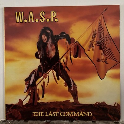 W.A.S.P. The Last Command LP Vinyl Record 1985 Capitol Heavy Metal Wild Child