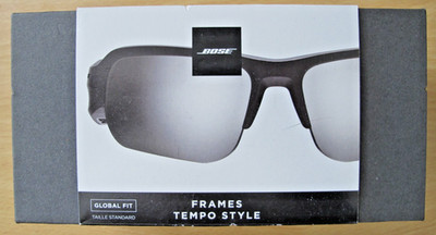 Bose Tempo Style Black Audio Sport Sunglasses 839767-0110 Unused Mint