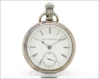 Antique c. 1910 Elgin Grade 294 18s 7j Pocket Watch Philadelphia Silverode Case