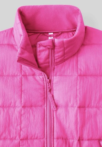 Fabletics Pink Dragonfruit Quilted Jacket | M |NWT | Water Resistant | Sold Out - Picture 5 of 10