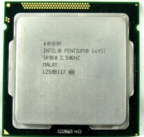Intel Pentium Dual-Core G645T Processor 2.5GHz SR0S0 LGA 1155/Socket H2 CPU - Image 2 of 4