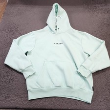 Sonneti Hoodie Mens Large Green Pullover Fleece Vidaure Back Graphic Sweatshirt