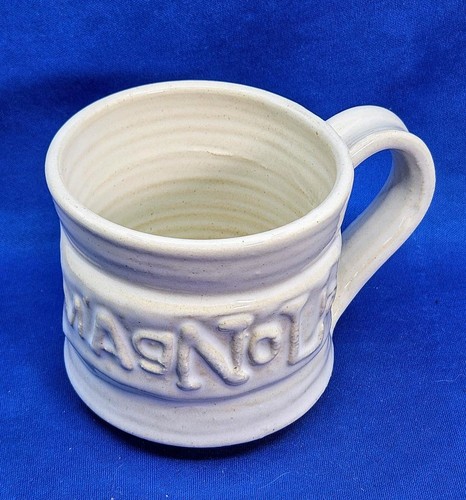 MAGNOLIA Market Pottery Mug Black Oak Art Silos Joanna Gaines Silos ...