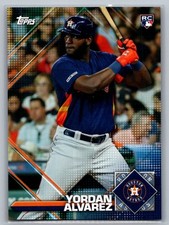 2020 Topps Heritage #2 Yordan Alvarez 2020 MLB Sticker Collection Preview