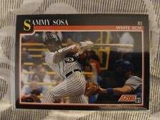 1991 Score #256 Sammy Sosa Chicago White Sox ~