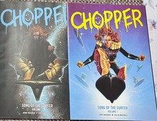 JUDGE DREDD MEGAZINE 2 SPECIAL SUPPLEMENTAL LOT CHOPPER SONG OF THE SURFER V1,V2