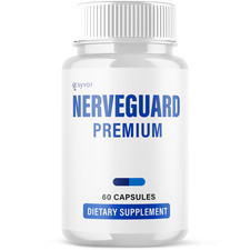  1 Pack Nerve Guard Premium Nootropic Natural NerveGuard Supplement 60 Capsules