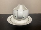 Vintage Pfaltzgraff Snow Village gravy boat and underplate — photo 3