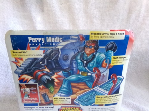 Vintage 1998 Fisher Price Rescue Heroes Perry Medic Jaws Of Life NEU - Bild 8 von 17