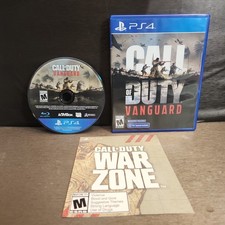 Call Of Duty Vanguard PS4 Complete CIB Warzone Insert