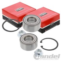 2X Mapco RADLAGER-SATZ Vorne Passend FüR CitroËN AX C15 Saxo Visa Xsara ZX Peuge